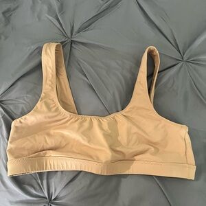 Nude SKIMS bikini top, size L